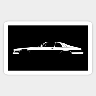 Jaguar XJ-S Silhouette Sticker